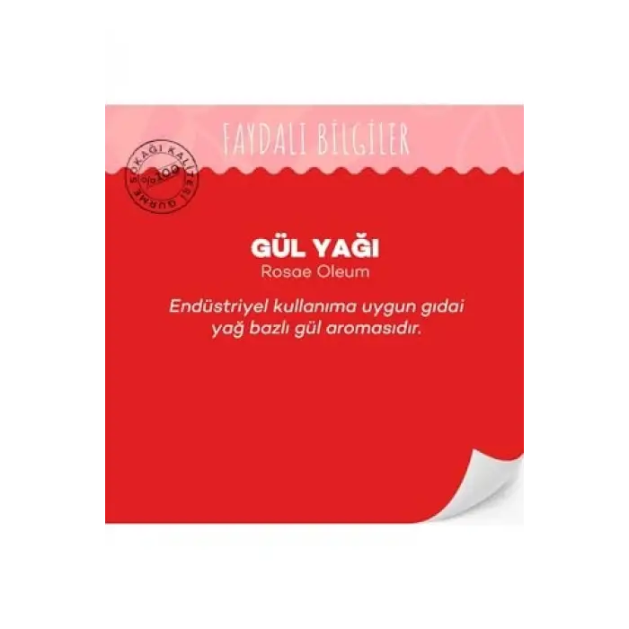 Gül Aroması Yağı 10 Ml
