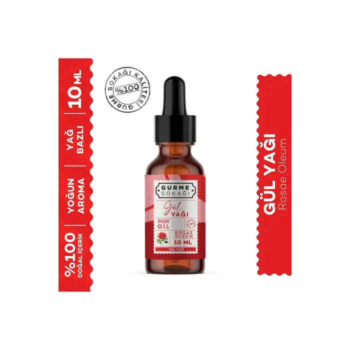 Gül Aroması Yağı 10 Ml