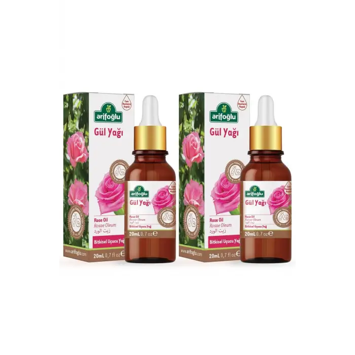 Gül Yağı 20 Ml 2li Set