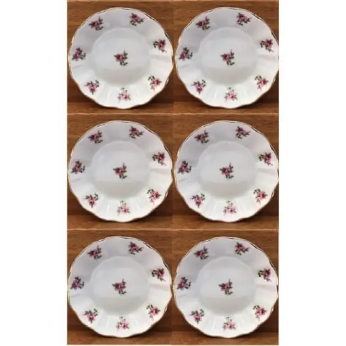 Gülriz Pembe Çay Tabağı 6lı 8689876BM434