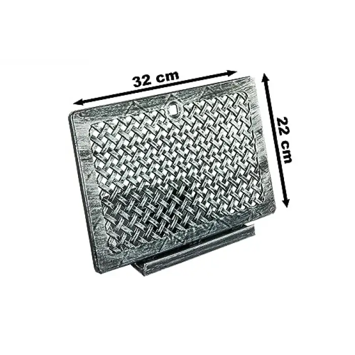 Gümüş Plastik Masaüstü Rahle, Kitap Okuma Standı
