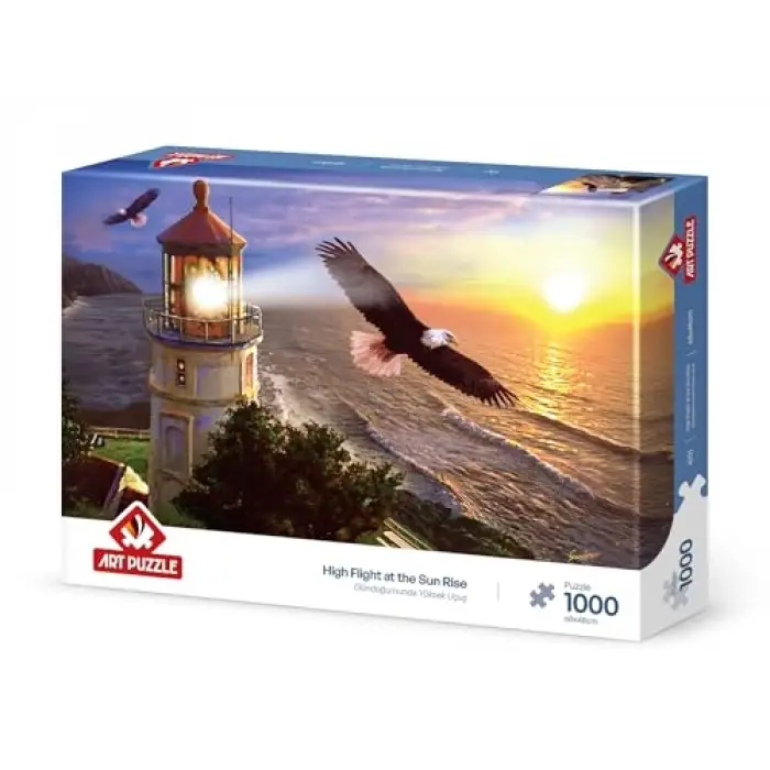 Gündoğumunda Yüksek Uçuş 1000 Parça Puzzle