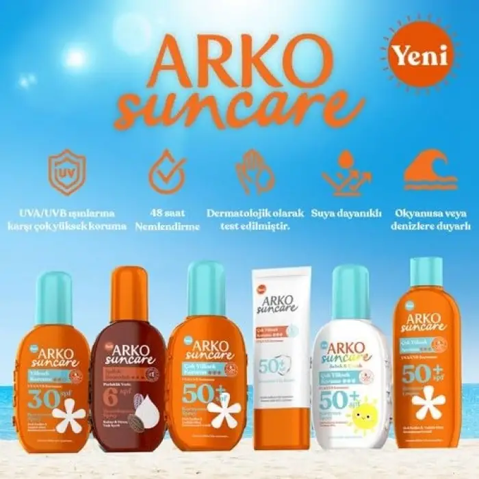 Güneş Bakım Sütü SPF50+ 200 Mililitre