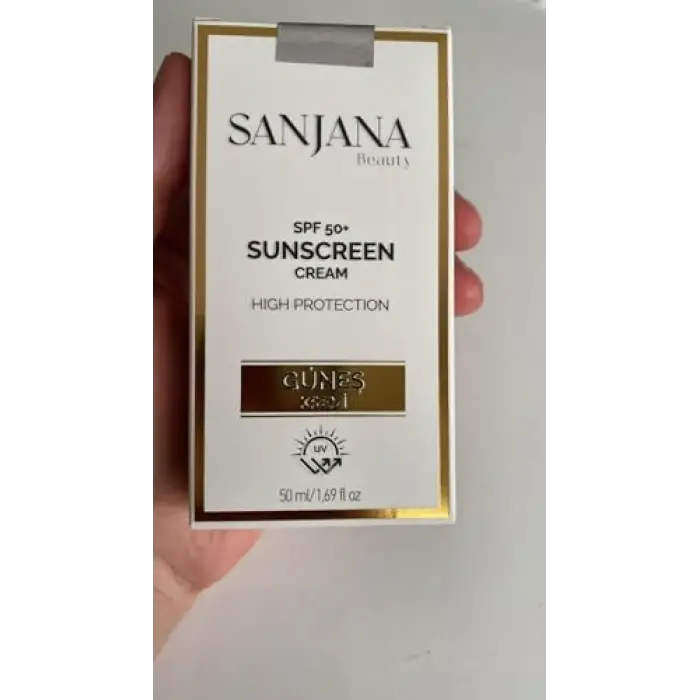 Güneş Kremi 50 + Faktör