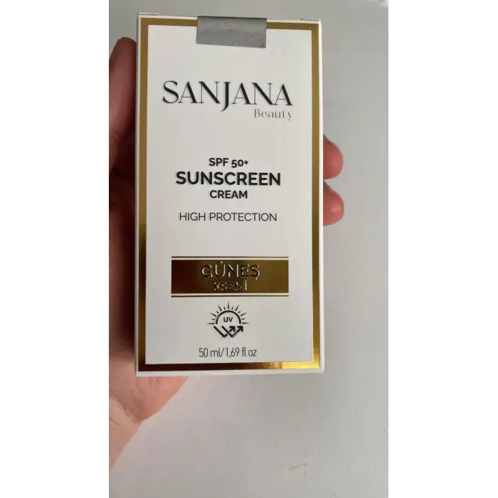 Güneş Kremi 50 + Faktör