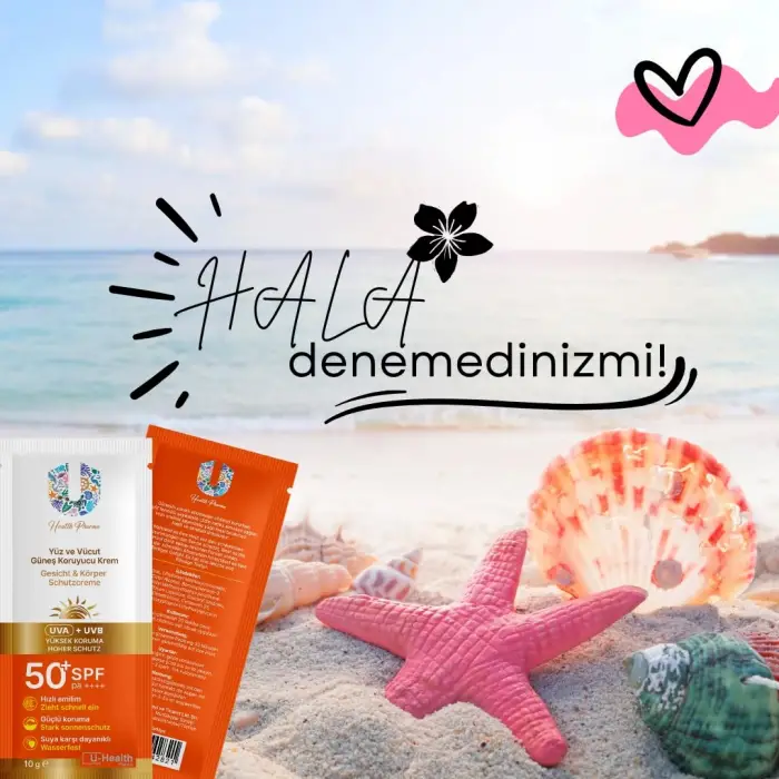 Güneş Kremi 50 SPF 50 Adet