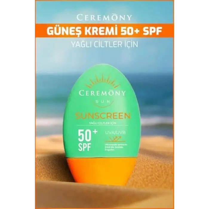 GÜNEŞ KREMİ 50+SPF YAĞLI CİLT.