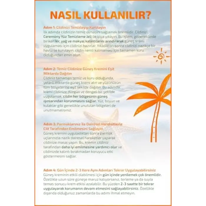 GÜNEŞ KREMİ 50+SPF YAĞLI CİLT.