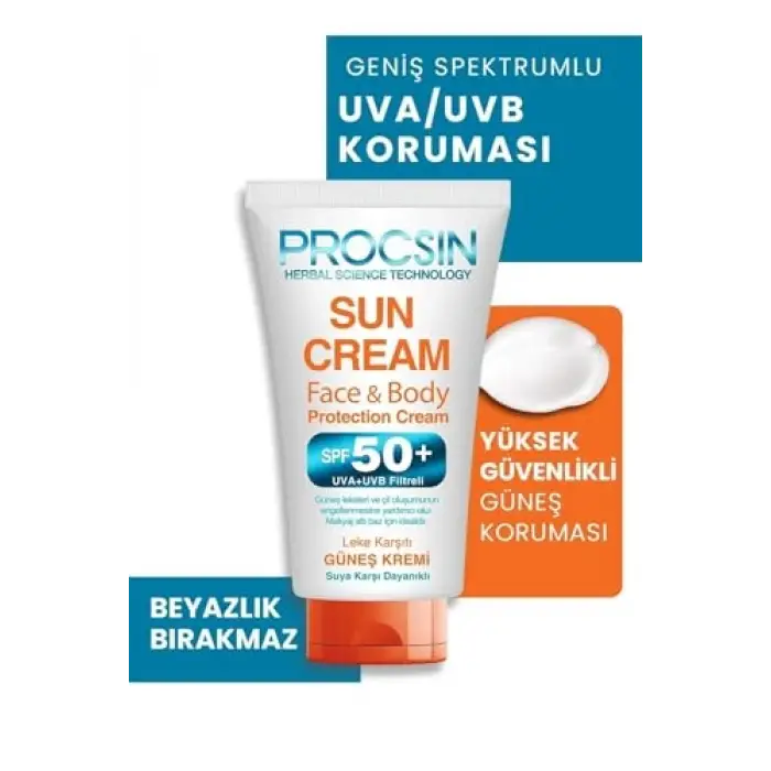 Güneş Kremi Face SPF 50+ 50 ML Mini Boy