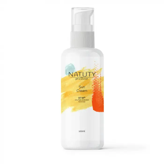 Güneş Kremi Nemlendiricili Vücut-Yüz SPF 50+ 100 ml