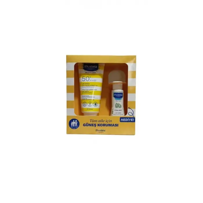 Güneş Losyonu SPF50 200 ml + Hydra Bebe 100 ml