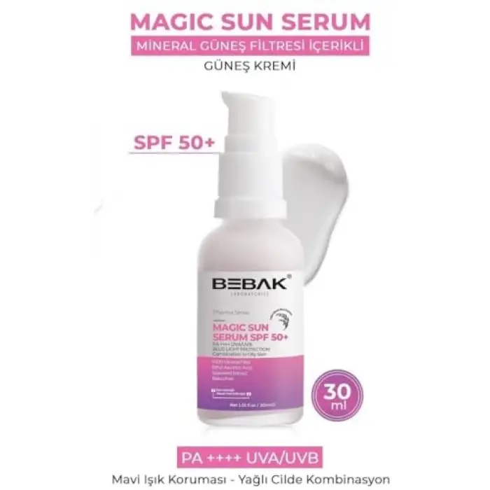 Güneş Serumu Spf 50 + PA ++++ 30 Ml