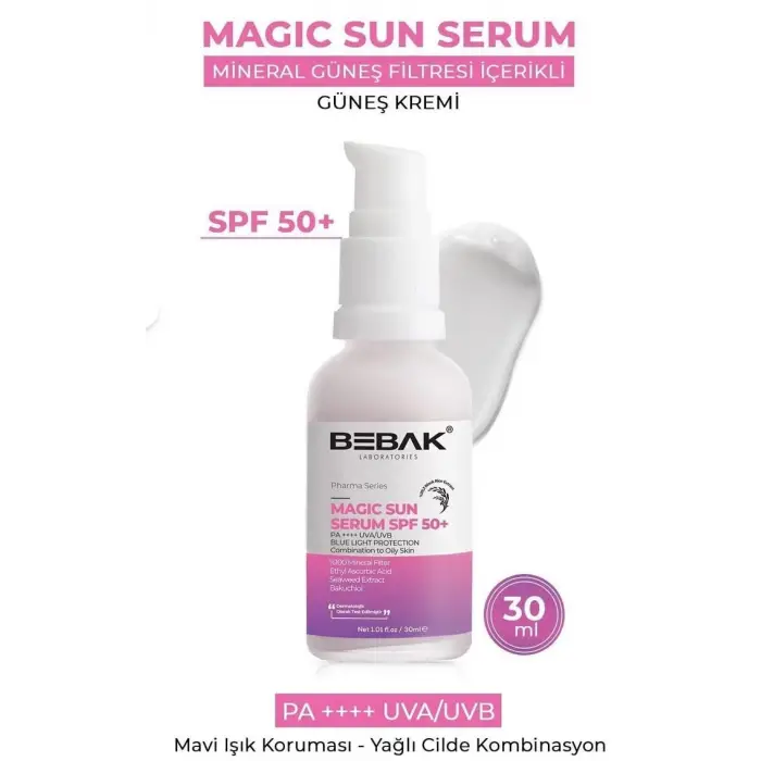 Güneş Serumu Spf 50 + PA ++++ 30 Ml