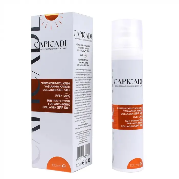 Güneş Spf 50 ve Krem Collagen 100 ml
