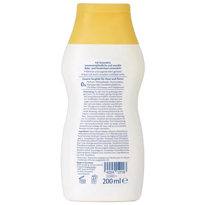 Güneş Sütü 200 ml