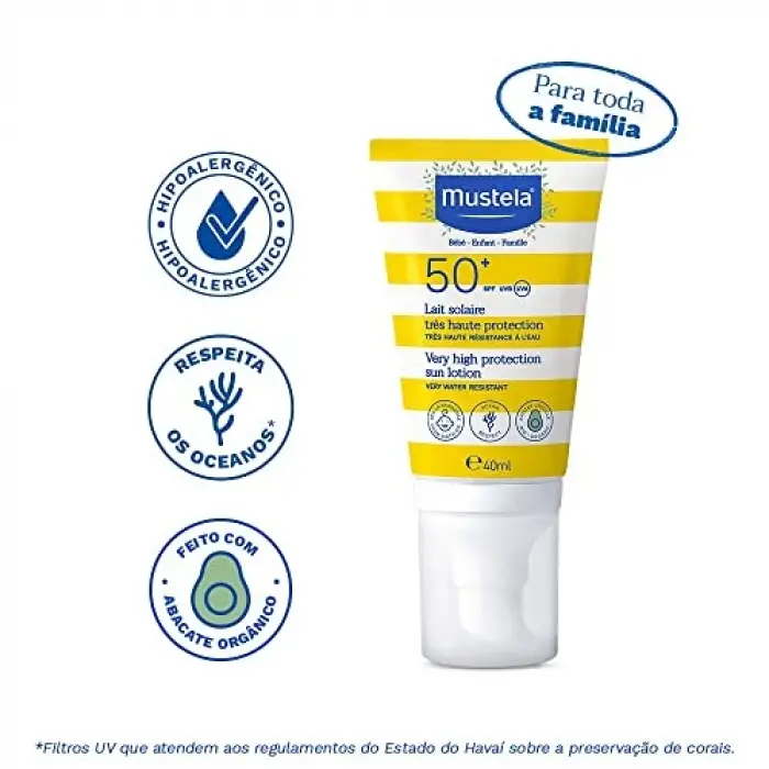 Güneş Sütü SPF50 40 ml