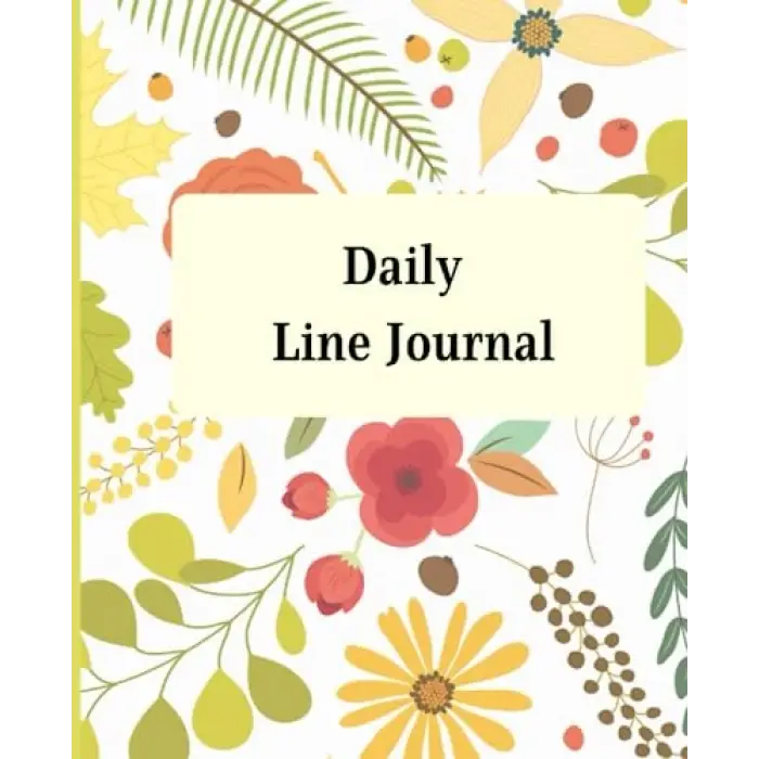 Günlük Çizgili Defter