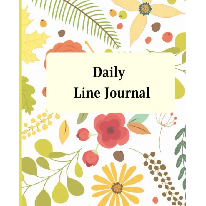 Günlük Çizgili Defter