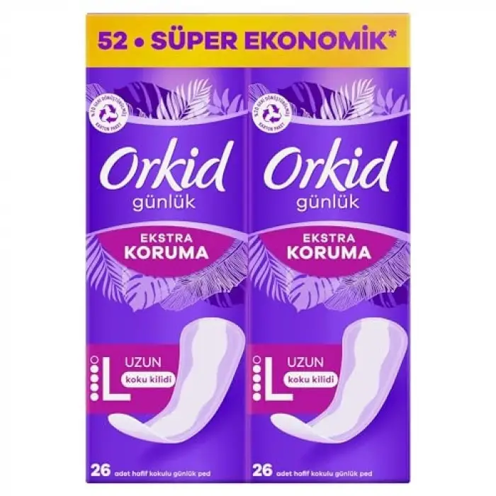 Günlük Ped Extra Koruma Uzun 52 Adet Ped