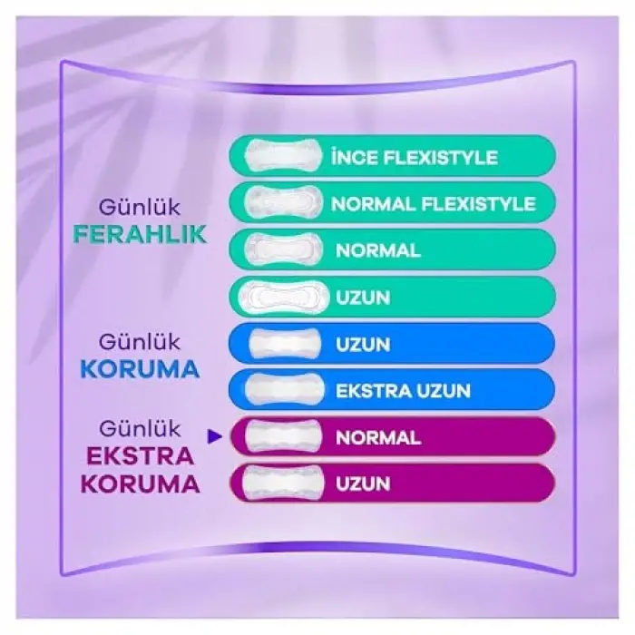 Günlük Ped Extra Koruma Uzun 52 Adet Ped