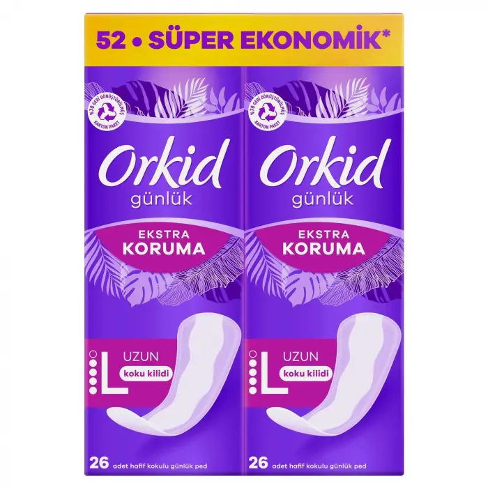Günlük Ped Extra Koruma Uzun 52 Adet Ped