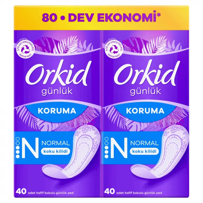 Günlük Ped Normal Dev Ekonomi Paket 80 Adet Ped
