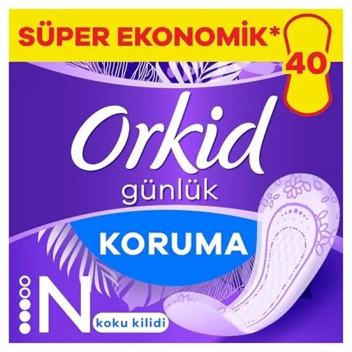 Günlük Ped Normal Ekonomik Paket 40 Adet Ped