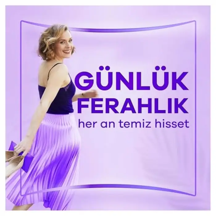 Günlük Ped Normal Ekonomik Paket 40 Adet Ped