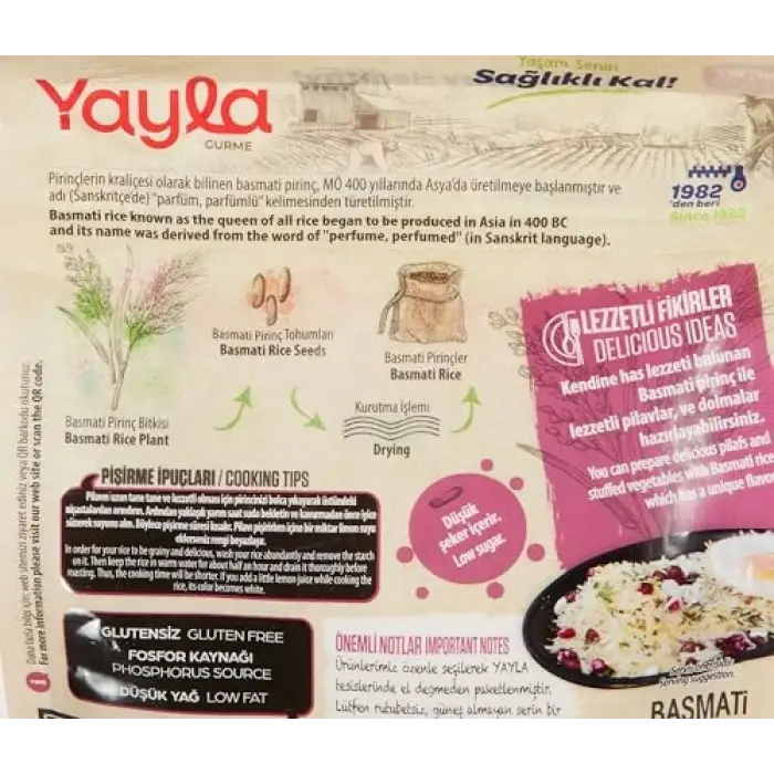 Gurme Basmati Pirinç, 500 g
