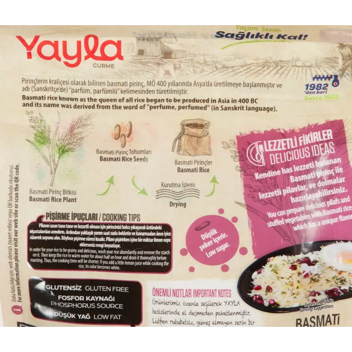 Gurme Basmati Pirinç, 500 g