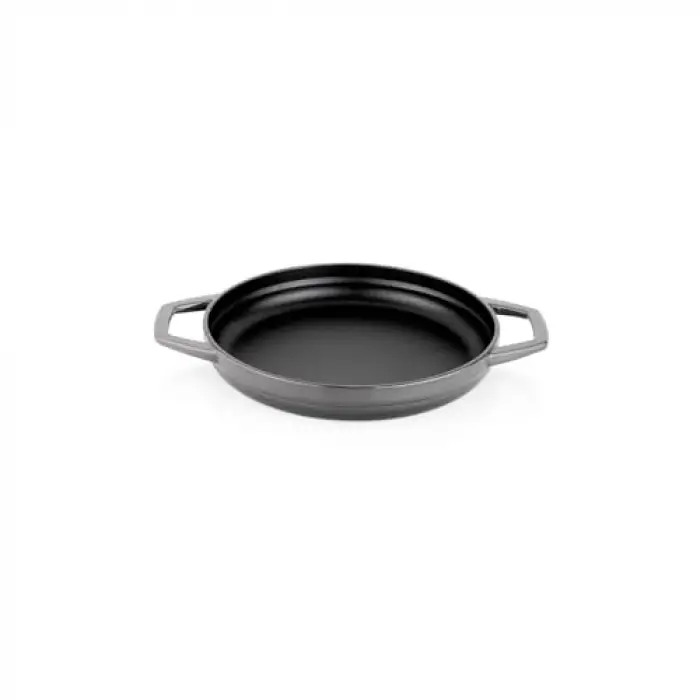 Guss Chef Döküm Sahan Çift Kulplu 22 Cm 1 Parça-Gri