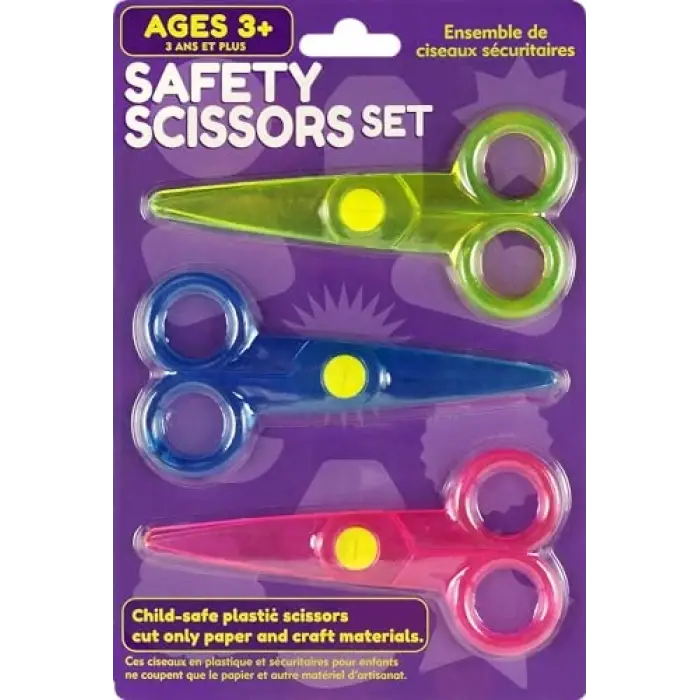 Güvenlik Makasları Seti (3 pack)