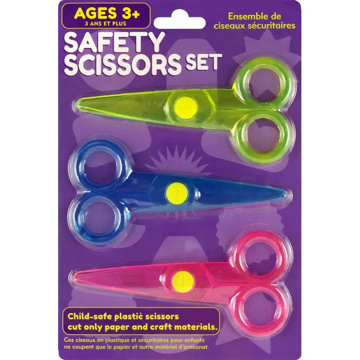 Güvenlik Makasları Seti (3 pack)