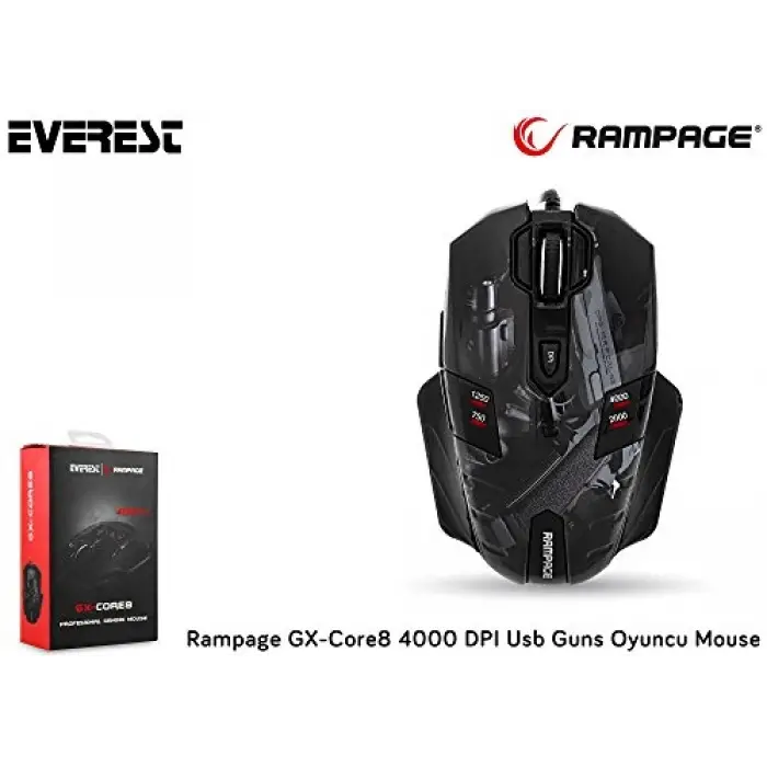 GX-Core8 Usb Guns Oyuncu Mouse