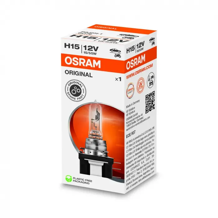H15 Ampul 12V 55/55W 64176