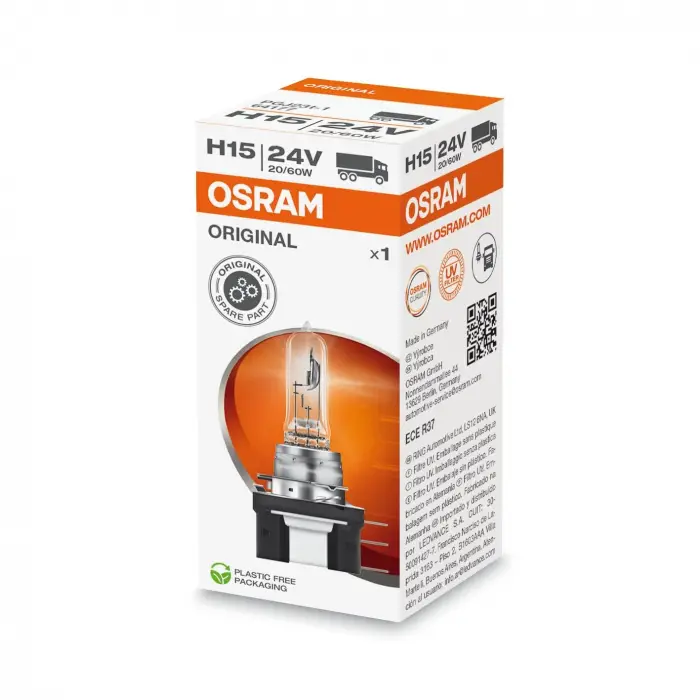 H15 Ampul 24V 20/60W, 64177