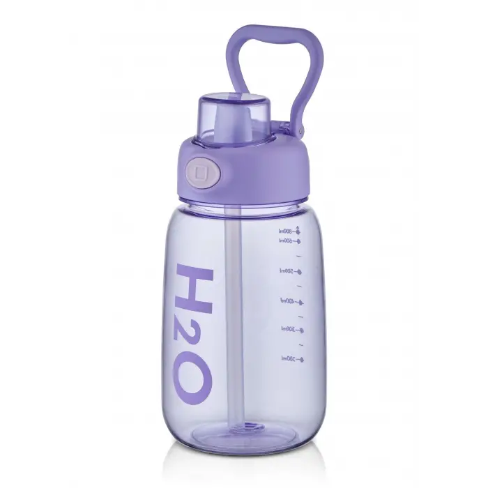 H2O matara, lila, 800 ml, 76033
