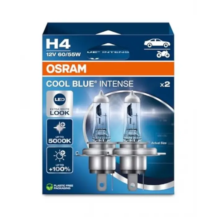 H4 Cool Blue Intense Next Gen 5000K Beyaz Işık (Takım-2 Adet)