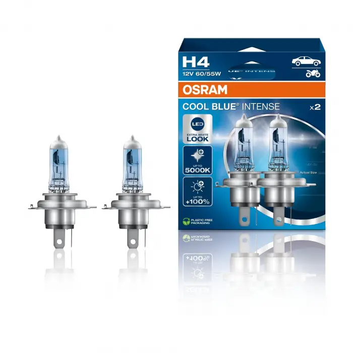 H4 Cool Blue Intense Next Gen 5000K Beyaz Işık (Takım-2 Adet)