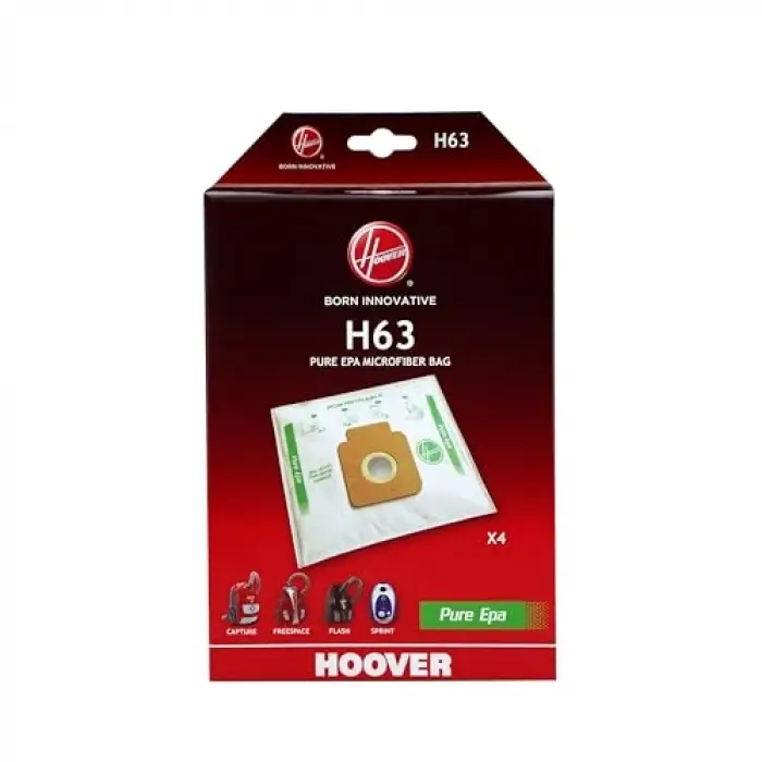H63 Freespace Mikrofiber Torbalar (x4)