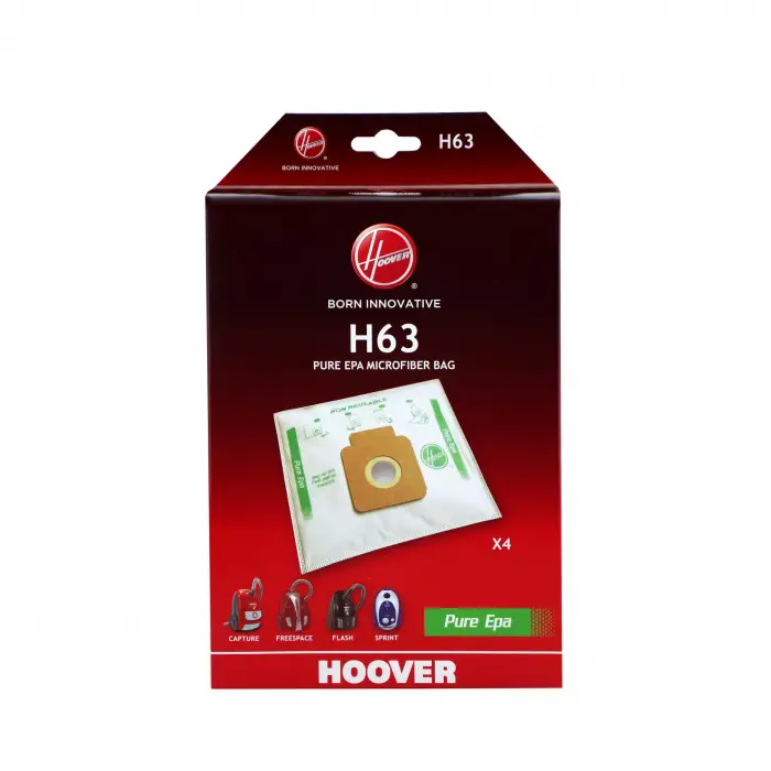 H63 Freespace Mikrofiber Torbalar (x4)