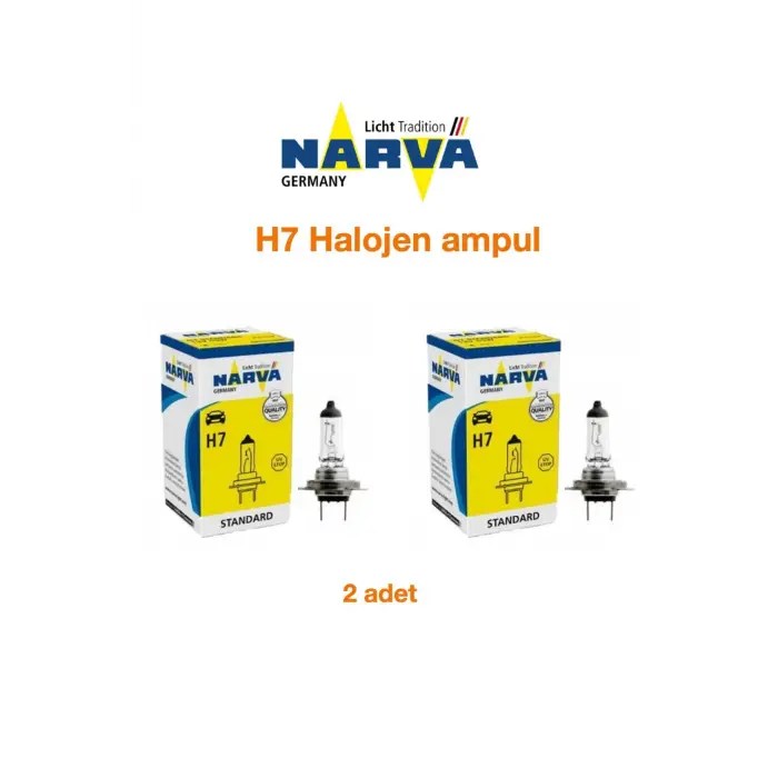 H7 Far Ampulü 12V 55W 48328 2 Adet