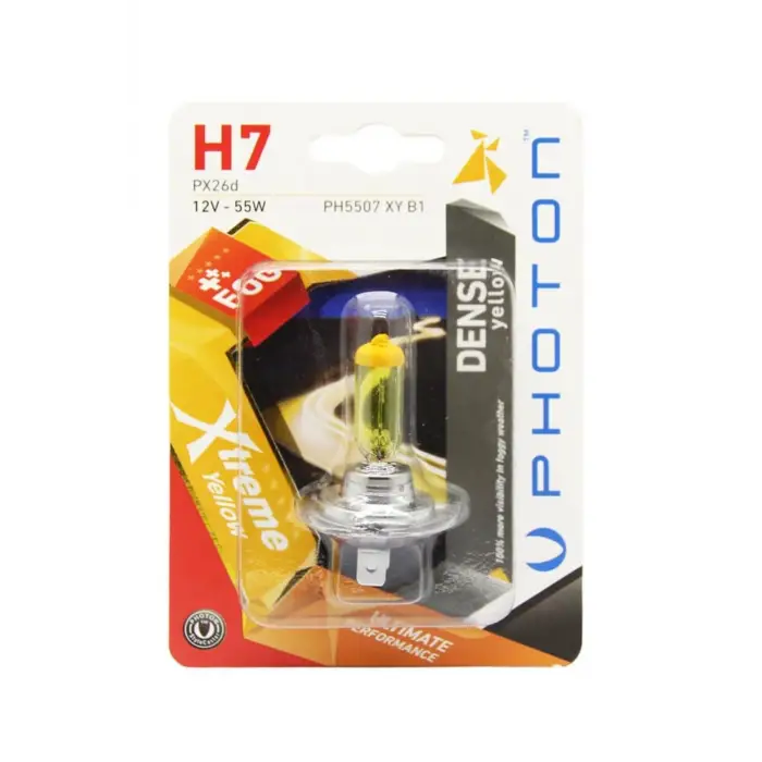 H7 Xtreme Yellow Blister