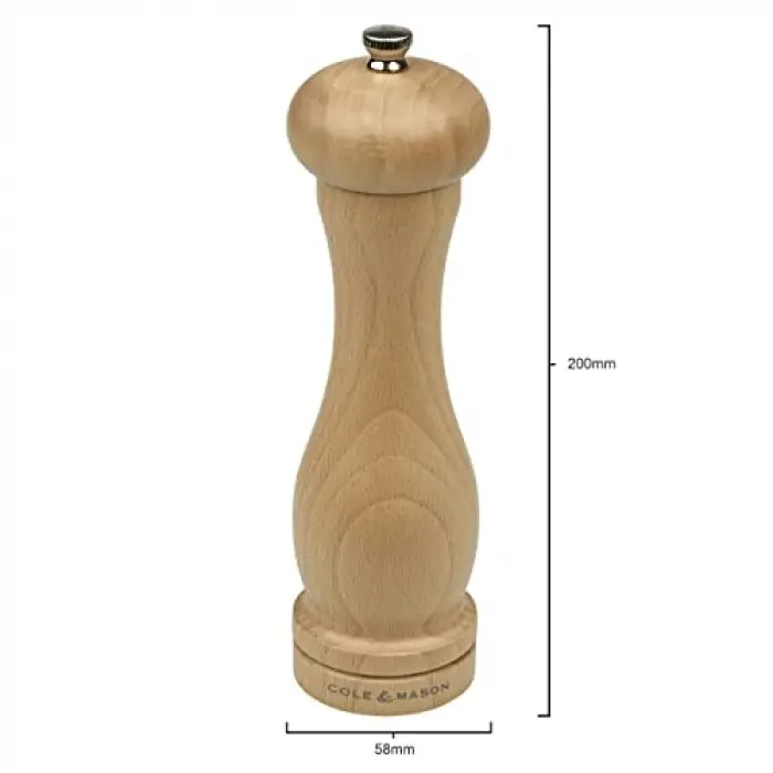 HA0825P Beech Capstan 200 mm Tuz Değirmeni