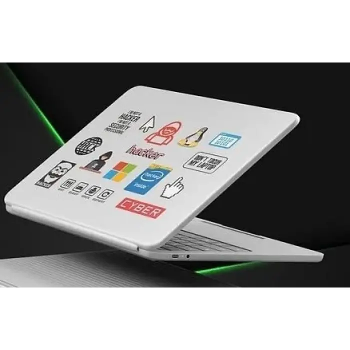 Hacker Temalı Sticker Set 18 Adet