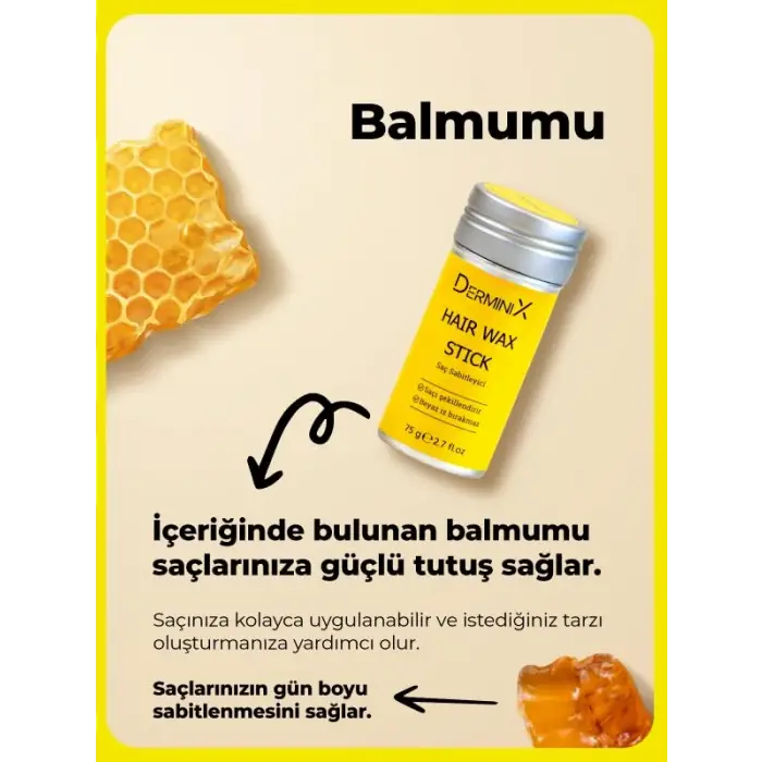 Hair Wax Stick - Saç Şekillendirici