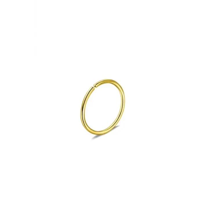 Halka, Gold Ince Piercing, altın, 10 MM