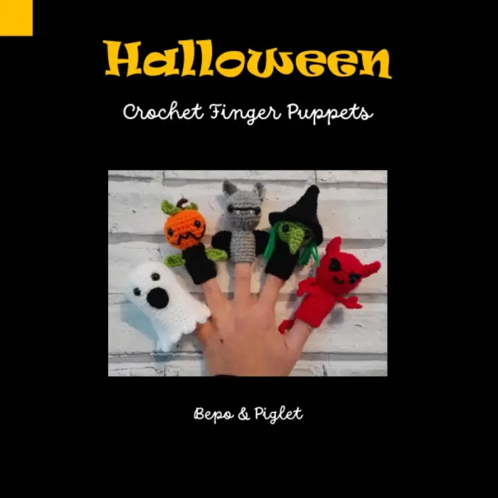 Halloween: Crochet Finger Puppets