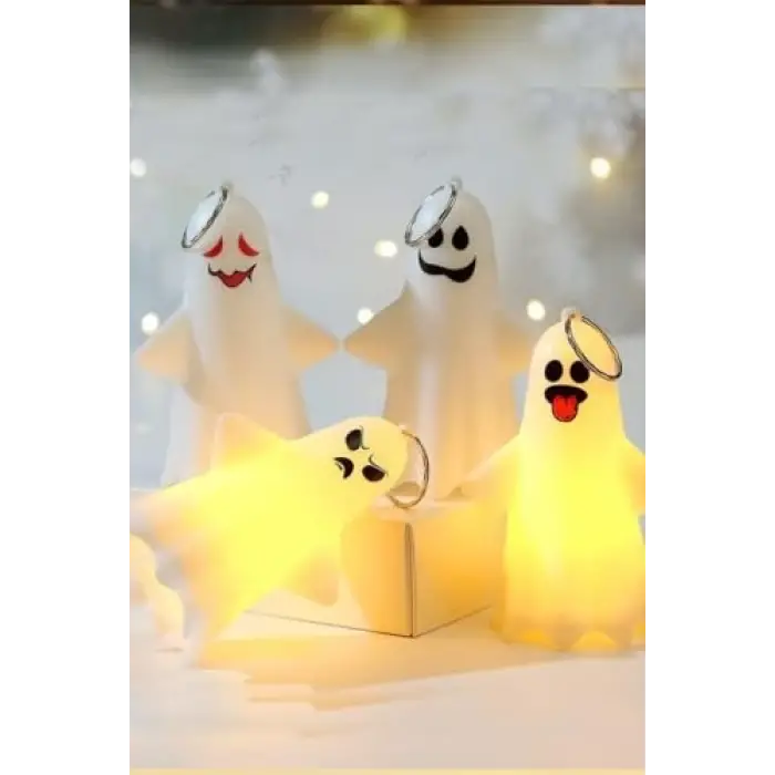 Halloween Işıklı Hayalet 2li