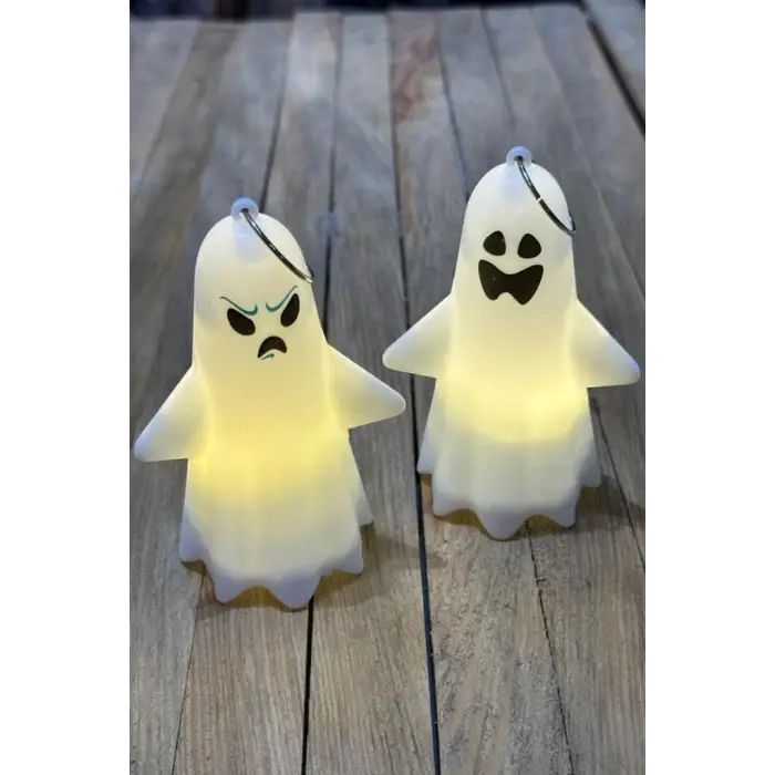 Halloween Işıklı Hayalet 2li